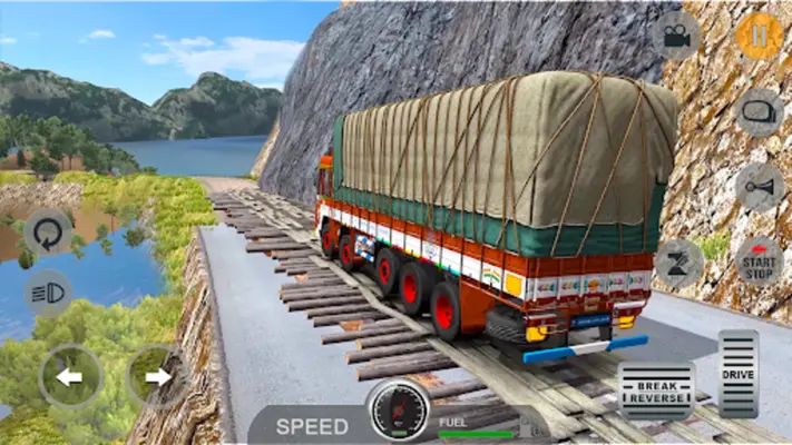 Indian Truck Driving Games OTR android App screenshot 10