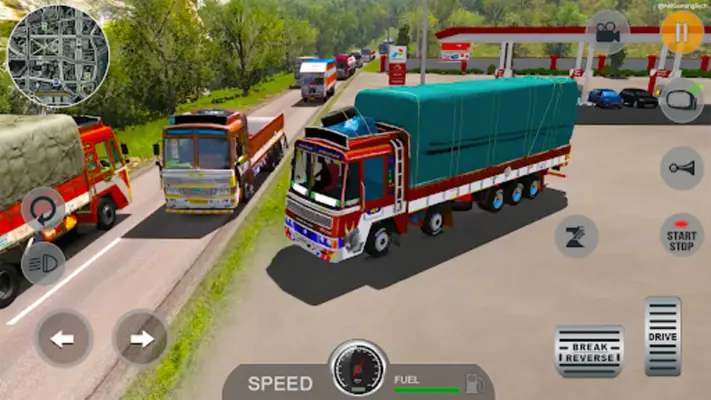 Indian Truck Driving Games OTR android App screenshot 11