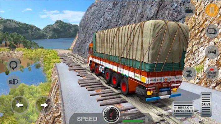 Indian Truck Driving Games OTR android App screenshot 5