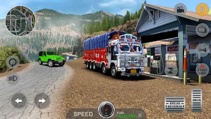 Indian Truck Driving Games OTR android App screenshot 6