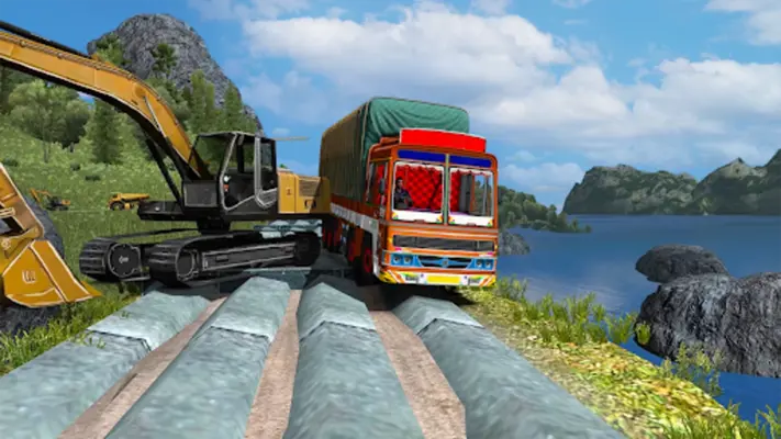 Indian Truck Driving Games OTR android App screenshot 7